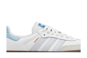 adidas Samba OG White Halo Blue ID2055 - Brosneaker photo 2