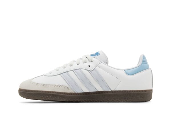 adidas Samba OG White Halo Blue ID2055 - Brosneaker photo 3
