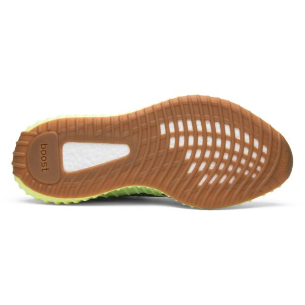 adidas Yeezy Boost 350 V2 Semi Frozen Yellow B37572 - Brosneaker photo 4