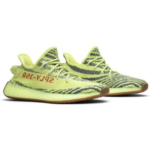adidas Yeezy Boost 350 V2 Semi Frozen Yellow B37572 - Brosneaker photo 8