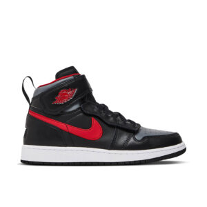 Jordan 1 High FlyEase Black Gym Red Smoke Grey (GS) DC7986-006 - Brosneaker photo 1