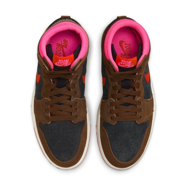Jordan 1 High Zoom Air CMFT 2 Cacao Wow Picante Red (Women's) DV1305-206 - Brosneaker photo 5