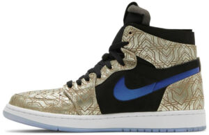 Jordan 1 High Zoom Air CMFT Gold Laser DQ0659-700 - Brosneaker photo 2