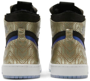 Jordan 1 High Zoom Air CMFT Gold Laser DQ0659-700 - Brosneaker photo 4
