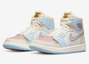 Jordan 1 High Zoom Air CMFT Pink Oxford (Women's) DQ5092-651 - Brosneaker photo 2