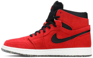 Jordan 1 High Zoom Air CMFT Red Suede CT0978-600 - Brosneaker photo 2
