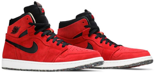 Jordan 1 High Zoom Air CMFT Red Suede CT0978-600 - Brosneaker photo 7