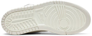 Jordan 1 High Zoom Air CMFT Summit White Black (Women's) CT0979-100 - Brosneaker photo 4
