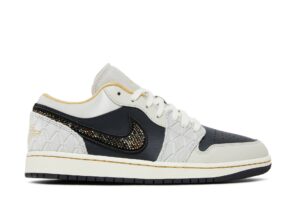 Jordan 1 Low Beaded Swoosh DV1762-001 - Brosneaker photo 1