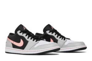Jordan 1 Low Black Grey Pink 553558-062 - Brosneaker photo 8