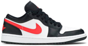 Jordan 1 Low Black Siren Red (Women's) DC0774-004 - Brosneaker photo 1