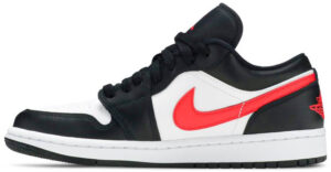 Jordan 1 Low Black Siren Red (Women's) DC0774-004 - Brosneaker photo 2