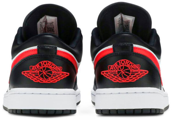 Jordan 1 Low Black Siren Red (Women's) DC0774-004 - Brosneaker photo 4