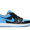 Jordan 1 Low Black University Blue 553558-041 - Brosneaker photo 1