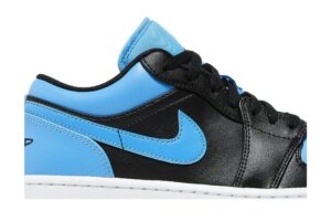 Jordan 1 Low Black University Blue 553558-041 - Brosneaker photo 2
