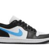 Jordan 1 Low Black University Blue White (Women's) DC0774-041 - Brosneaker photo 1