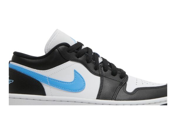 Jordan 1 Low Black University Blue White (Women's) DC0774-041 - Brosneaker photo 2