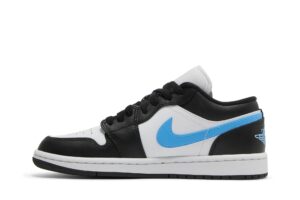 Jordan 1 Low Black University Blue White (Women's) DC0774-041 - Brosneaker photo 3
