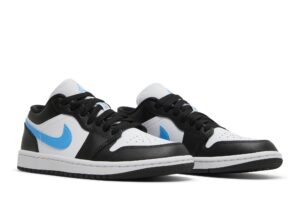 Jordan 1 Low Black University Blue White (Women's) DC0774-041 - Brosneaker photo 8