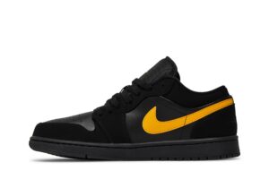 Jordan 1 Low Black University Gold 553558-071 - Brosneaker photo 3