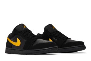 Jordan 1 Low Black University Gold 553558-071 - Brosneaker photo 8
