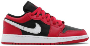 Jordan 1 Low Black Very Berry (GS) 553560-061 - Brosneaker photo 1
