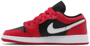 Jordan 1 Low Black Very Berry (GS) 553560-061 - Brosneaker photo 2