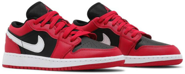 Jordan 1 Low Black Very Berry (GS) 553560-061 - Brosneaker photo 3