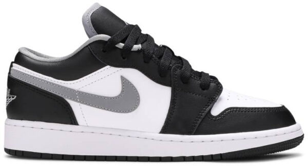 Jordan 1 Low Black White Grey (GS) 553560-040 - Brosneaker photo 1