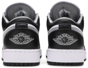 Jordan 1 Low Black White Grey (GS) 553560-040 - Brosneaker photo 4