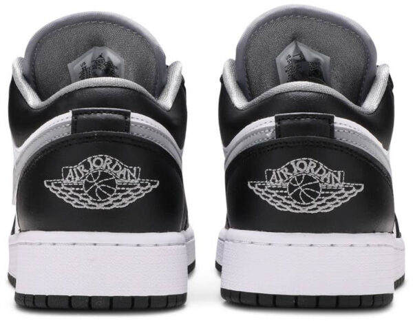 Jordan 1 Low Black White Grey (GS) 553560-040 - Brosneaker photo 4