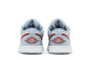 Jordan 1 Low Blue Whisper Dune Red (Women's) DC0774-164 - Brosneaker photo 6
