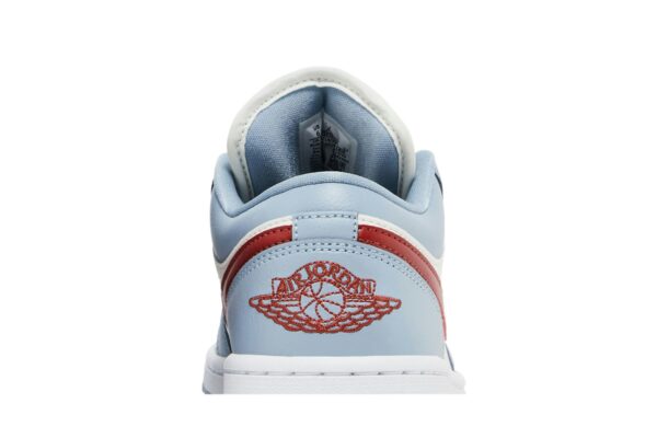 Jordan 1 Low Blue Whisper Dune Red (Women's) DC0774-164 - Brosneaker photo 7