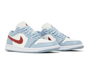 Jordan 1 Low Blue Whisper Dune Red (Women's) DC0774-164 - Brosneaker photo 8