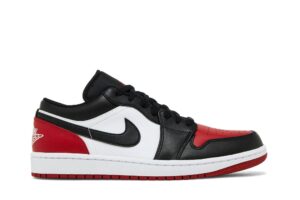 Jordan 1 Low Bred Toe 2.0 553558-161 - Brosneaker photo 1