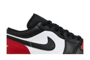 Jordan 1 Low Bred Toe 2.0 553558-161 - Brosneaker photo 2