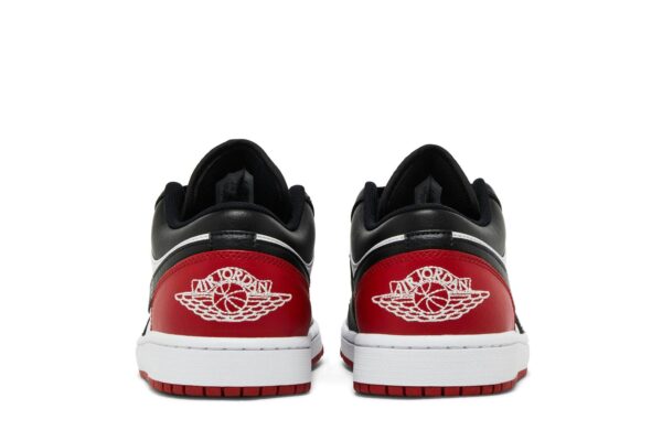 Jordan 1 Low Bred Toe 2.0 553558-161 - Brosneaker photo 6