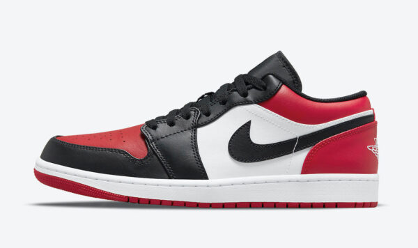 Jordan 1 Low Bred Toe 5553558-612 - Brosneaker photo 3