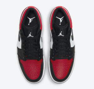 Jordan 1 Low Bred Toe 5553558-612 - Brosneaker photo 5