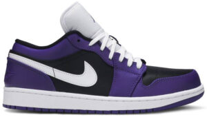 Jordan 1 Low Court Purple Black 553558-501 - Brosneaker photo 1