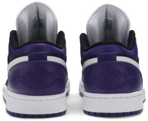 Jordan 1 Low Court Purple Black 553558-501 - Brosneaker photo 4