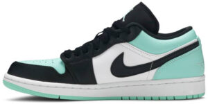 Jordan 1 Low Emerald Toe 553558-117 - Brosneaker photo 2