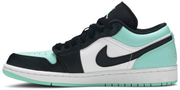 Jordan 1 Low Emerald Toe 553558-117 - Brosneaker photo 2