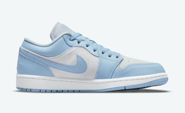Jordan 1 Low Football Grey Aluminum (Women's) DC0774-050 - Brosneaker photo 3