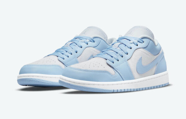 Jordan 1 Low Football Grey Aluminum (Women's) DC0774-050 - Brosneaker photo 4