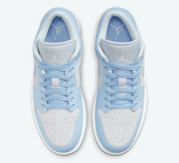 Jordan 1 Low Football Grey Aluminum (Women's) DC0774-050 - Brosneaker photo 5