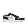 Jordan 1 Low Green Glow Violet Shock (GS) 553560-151 - Brosneaker photo 1