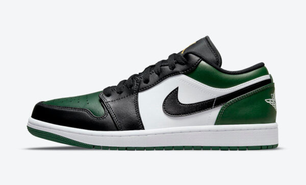 Jordan 1 Low Green Toe 553558-371 - Brosneaker photo 3