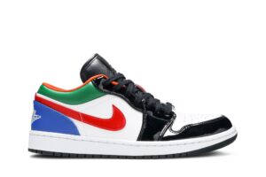 Jordan 1 Low Multi-Color Black Toe (Women's) CZ4776-101 - Brosneaker photo 1
