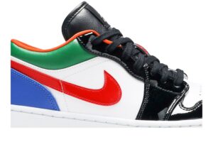 Jordan 1 Low Multi-Color Black Toe (Women's) CZ4776-101 - Brosneaker photo 2